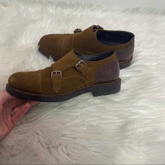 Coach Bleecker Double Monk Shoe- Men's size 7 - Picture 3 of 7